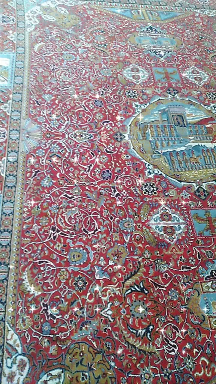 ۲ عدد قالی ۱۲ متری در حد نو|فرش|زاغه, |دیوار