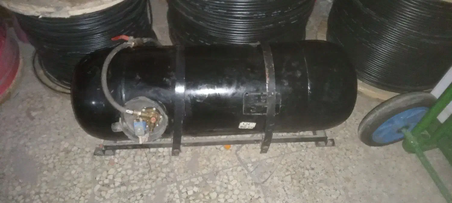 کپسول گاز ال پی جی LPG با پایه 80 لیتری|قطعات یدکی و لوازم جانبی|ری, دولت‌آباد|دیوار