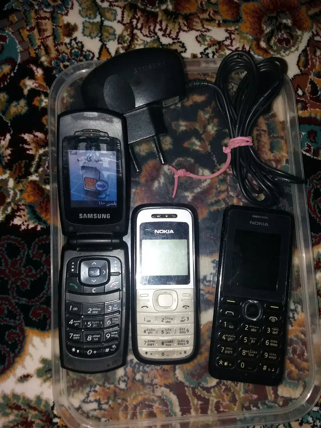 گوشی نوکیا دوعدد یک عدد گوشی سامسونگ تاشو|موبایل|کرج, کرج نو|دیوار