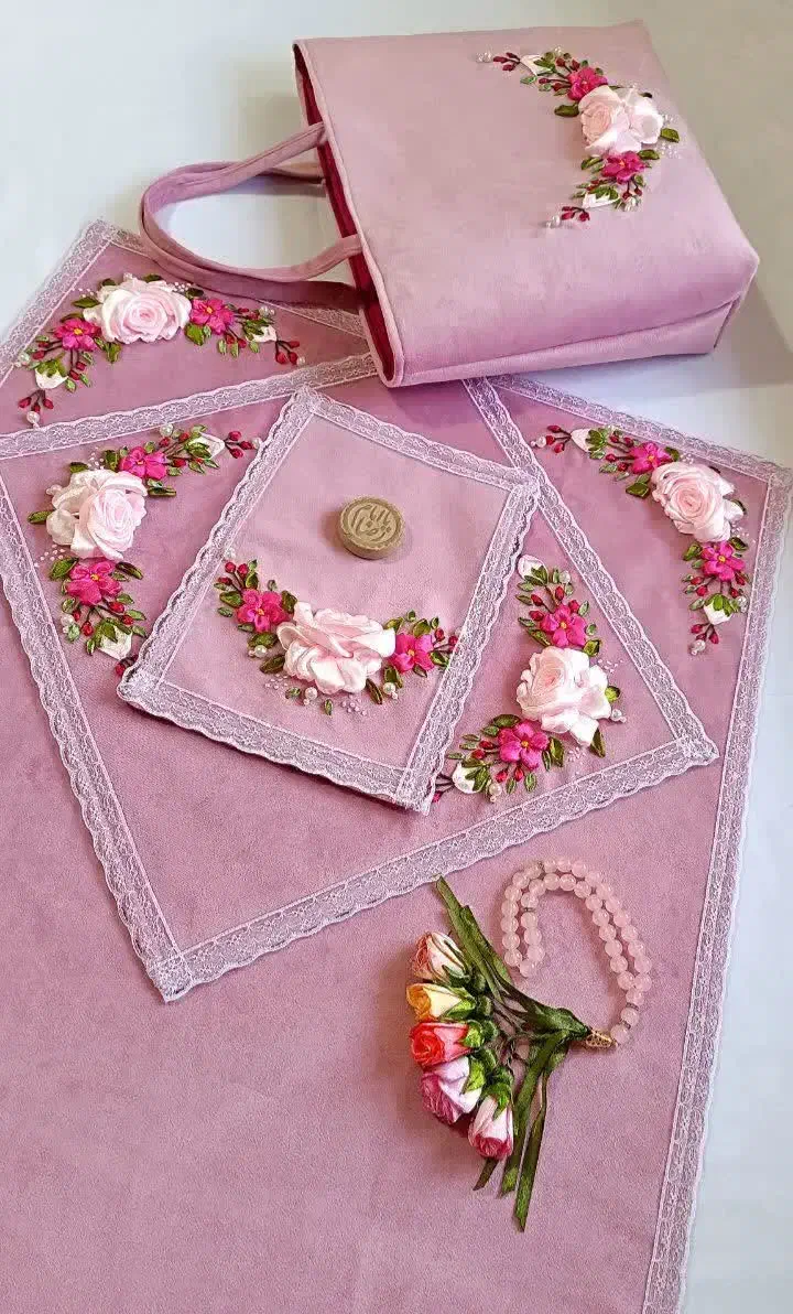 سجاده روماندوزی مخمل|لباس|ملارد, |دیوار