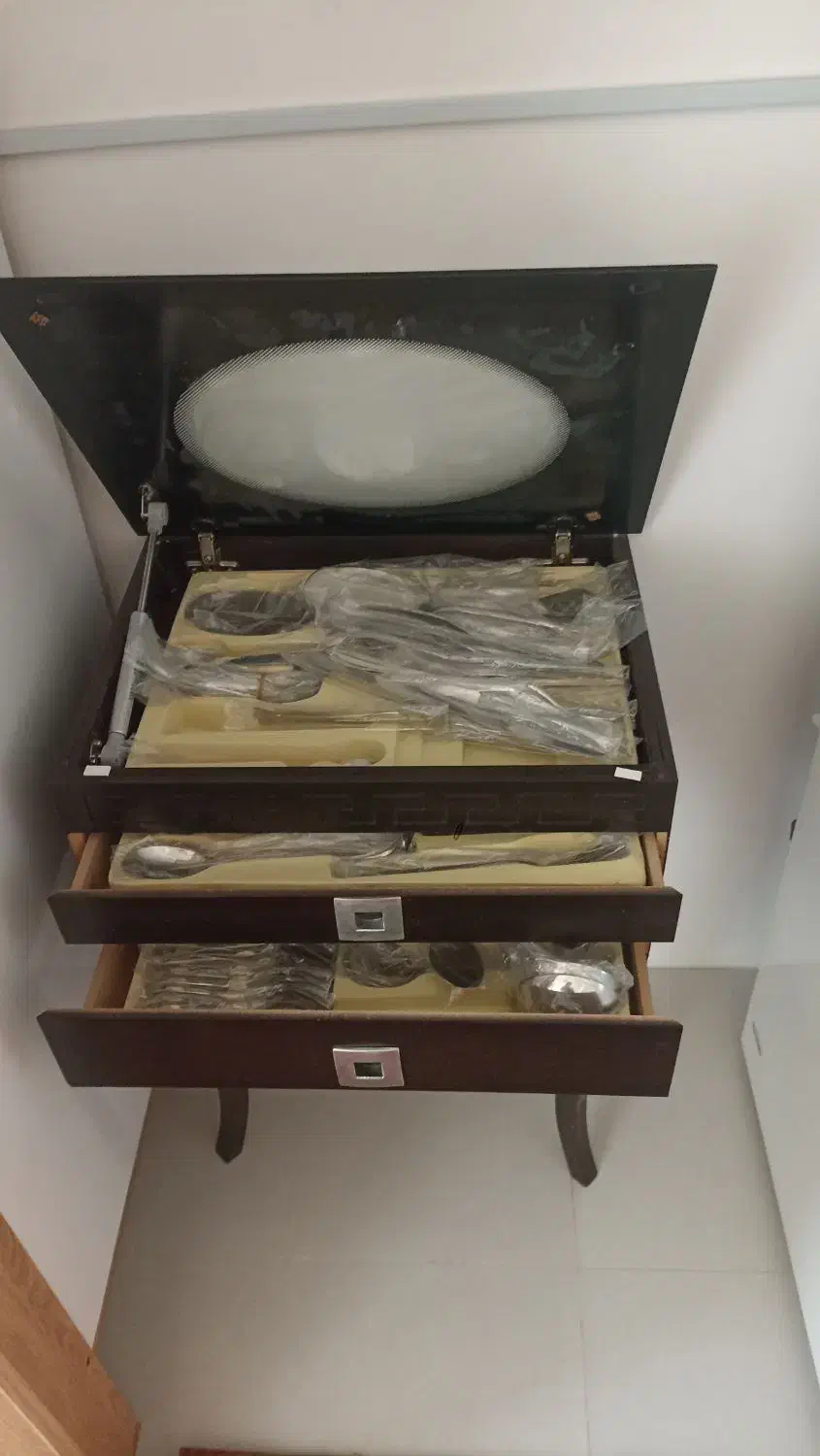 کنسول قاشق چنگال|بوفه، ویترین، کنسول|گنبد کاووس, |دیوار