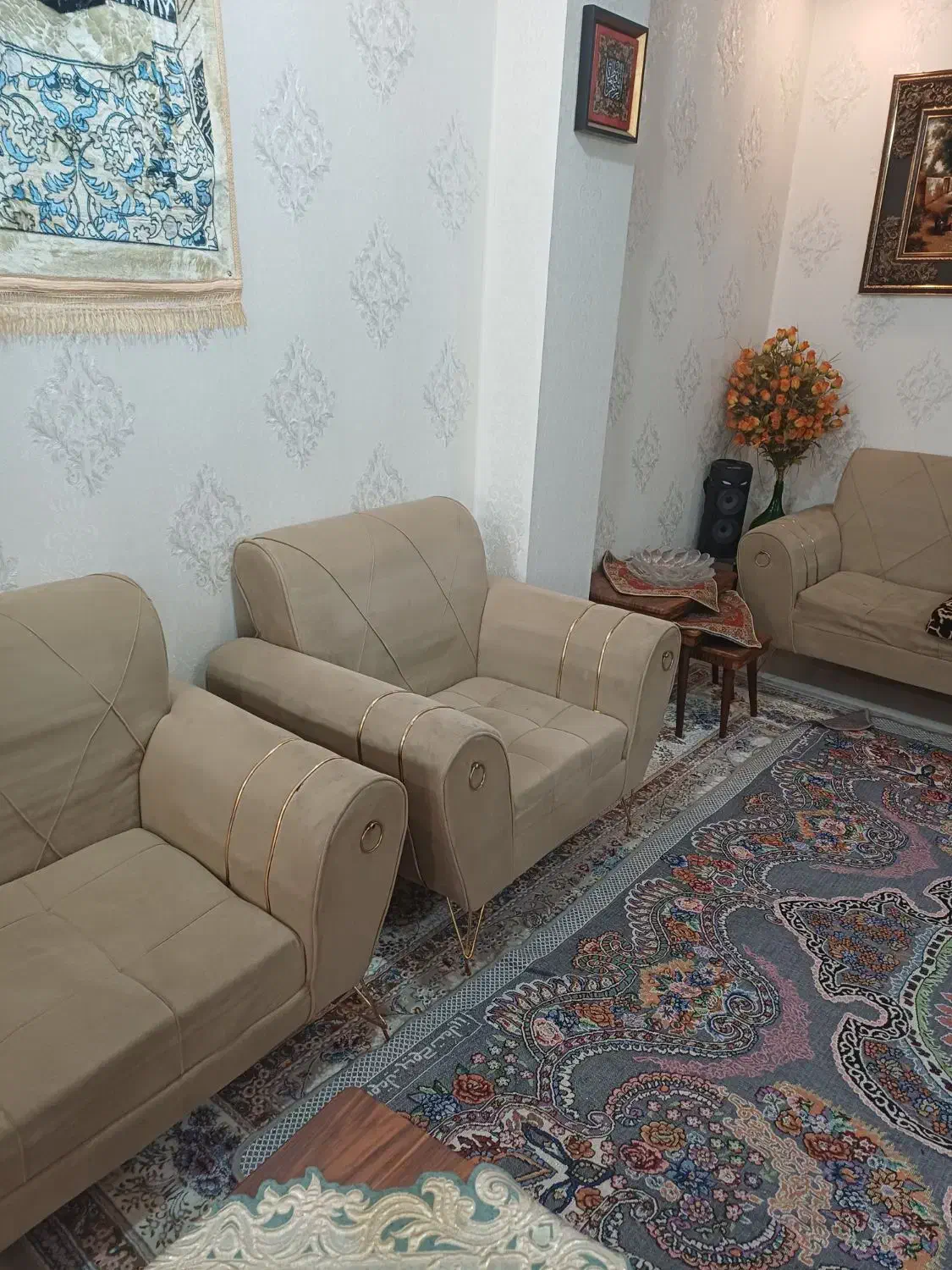 مبل  هفت نفره درحد نو|مبلمان خانگی و میز عسلی|اهواز, آریاشهر|دیوار