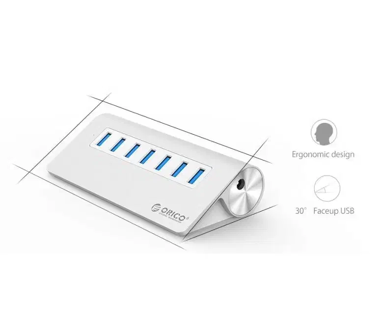 هاب USB3.0 هفت پورت اوریکو مدل M3H7|قطعات و لوازم جانبی رایانه|گلستان (تهران), |دیوار