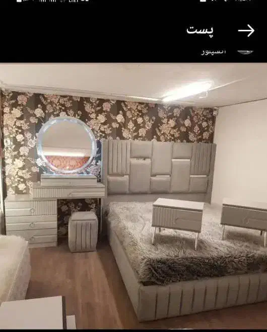 فروش سرویس خواب ۲نفره با دوسال ضمانت|تخت و سرویس خواب|بوکان, |دیوار