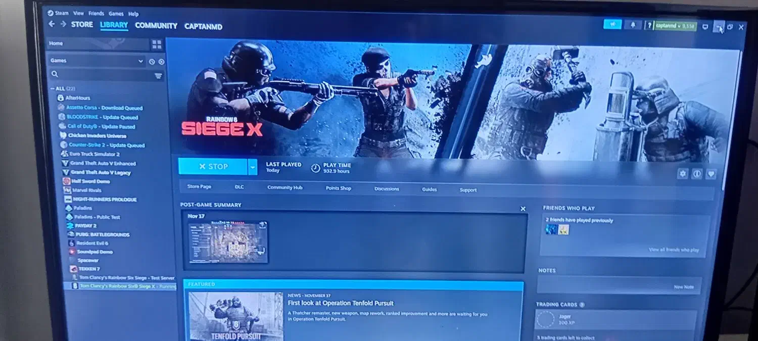 اکانت استیم رینبو سیکس جی تی ای وی|کنسول، بازی ویدئویی و آنلاین|تهران, جی|دیوار