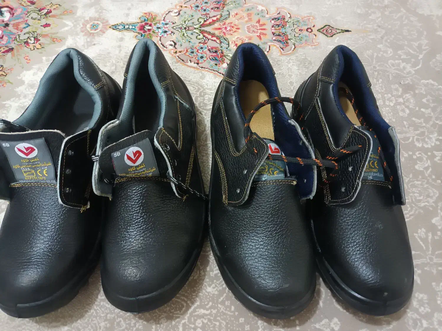 کفش ایمنی هر جفتی ۷۰۰هزار تومن مقطوع|کیف، کفش، کمربند|قرچک, پارس سرام|دیوار