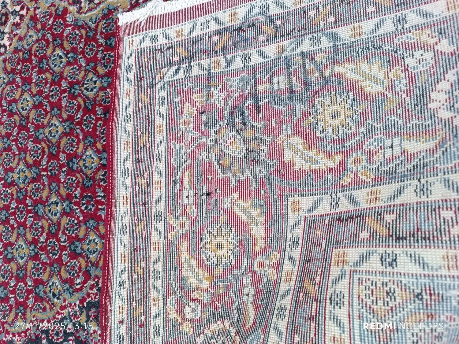 فرش طرح ریزماهی ۶متری جنس پشم|فرش|خرم‌آباد, |دیوار