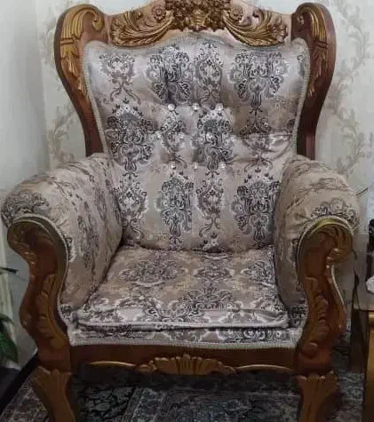 فروش دو سرویس مبل|مبلمان خانگی و میز عسلی|کیاشهر, |دیوار