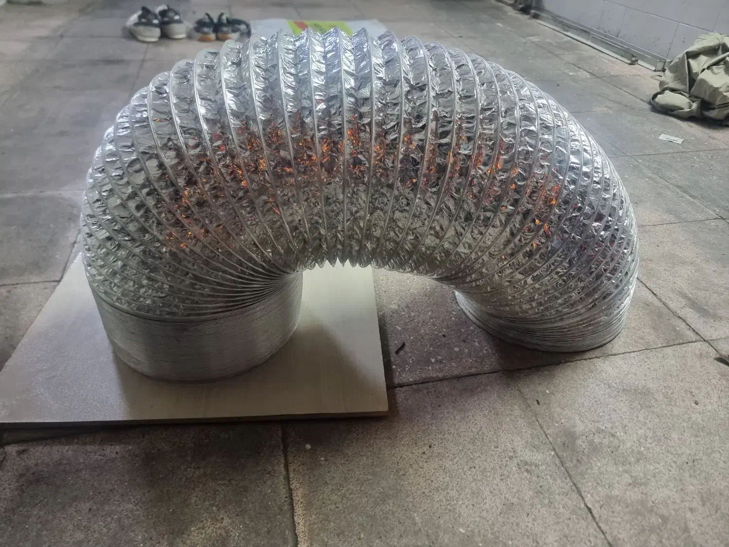 دودکش آلومینیومی فویلی|کولر آبی|تبریز, |دیوار