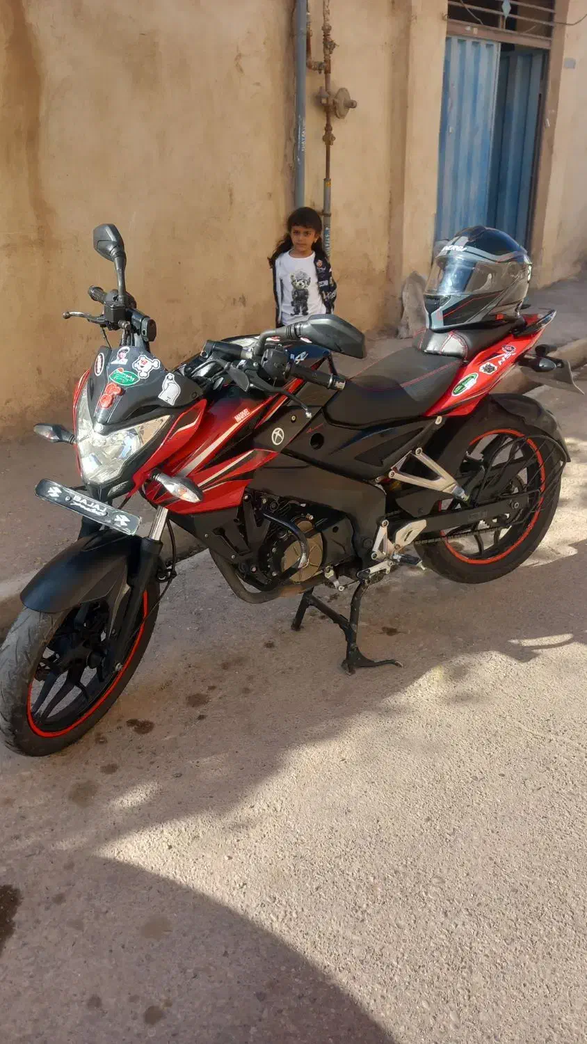 ان اس ۱۵۰ سی سی مدل ۹۵|موتورسیکلت|زاویه, |دیوار