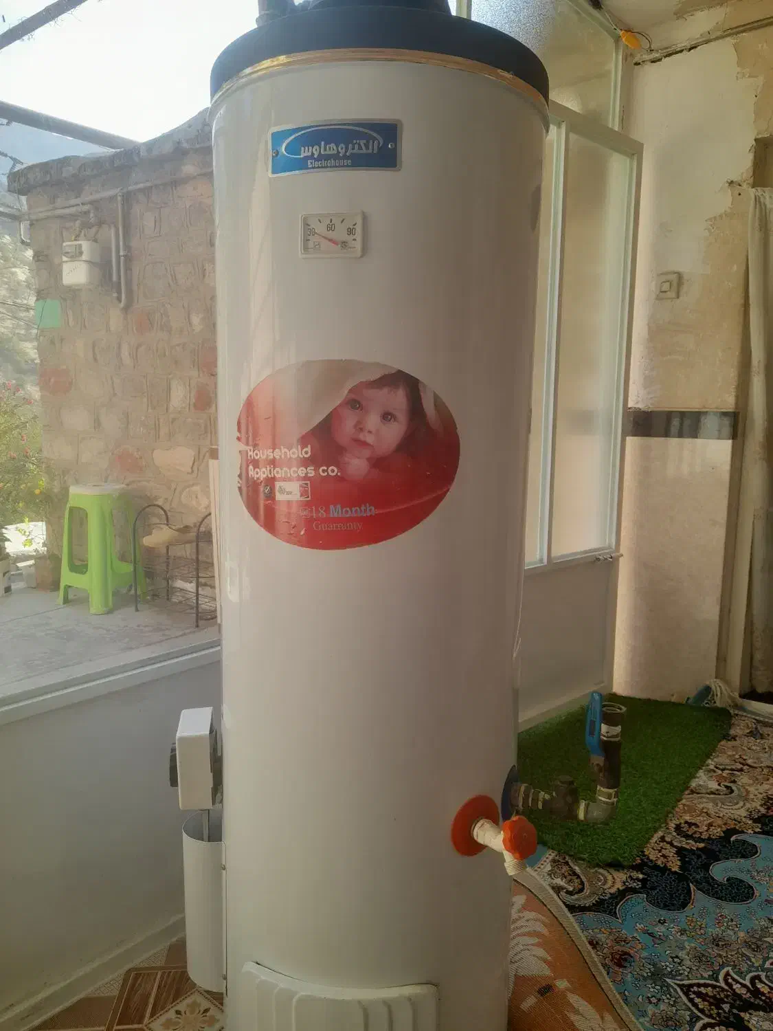 آبگرم کن گازی الکتروهاوس|آبگرمکن، پکیج، شوفاژ|اورامان, |دیوار