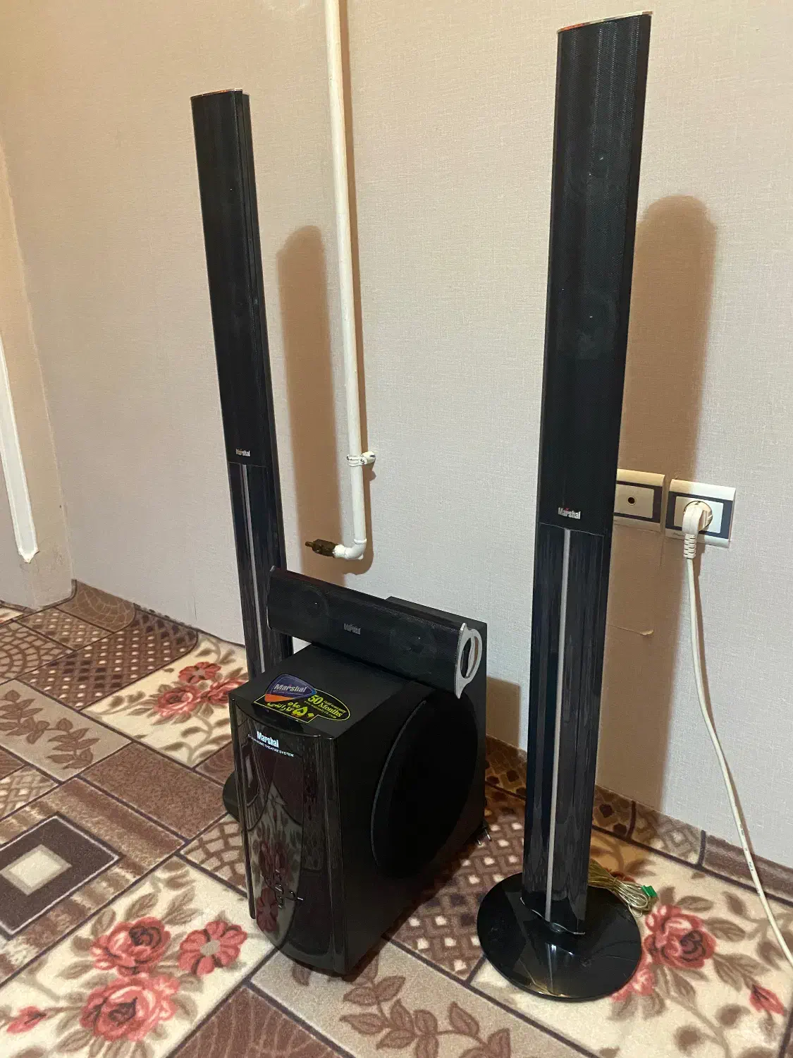 سینمای خانگی مارشال نو|سیستم صوتی خانگی|رشت, گلسار|دیوار