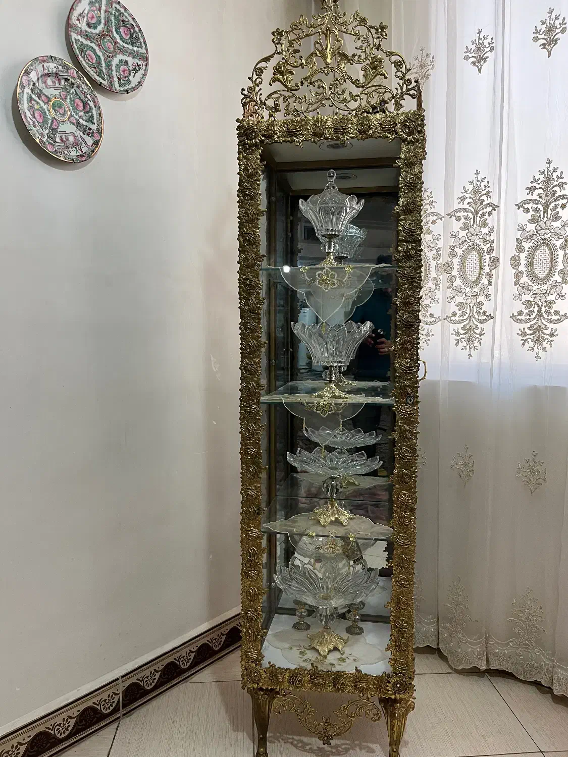 بوفه برنزی|بوفه، ویترین، کنسول|کنگاور, |دیوار