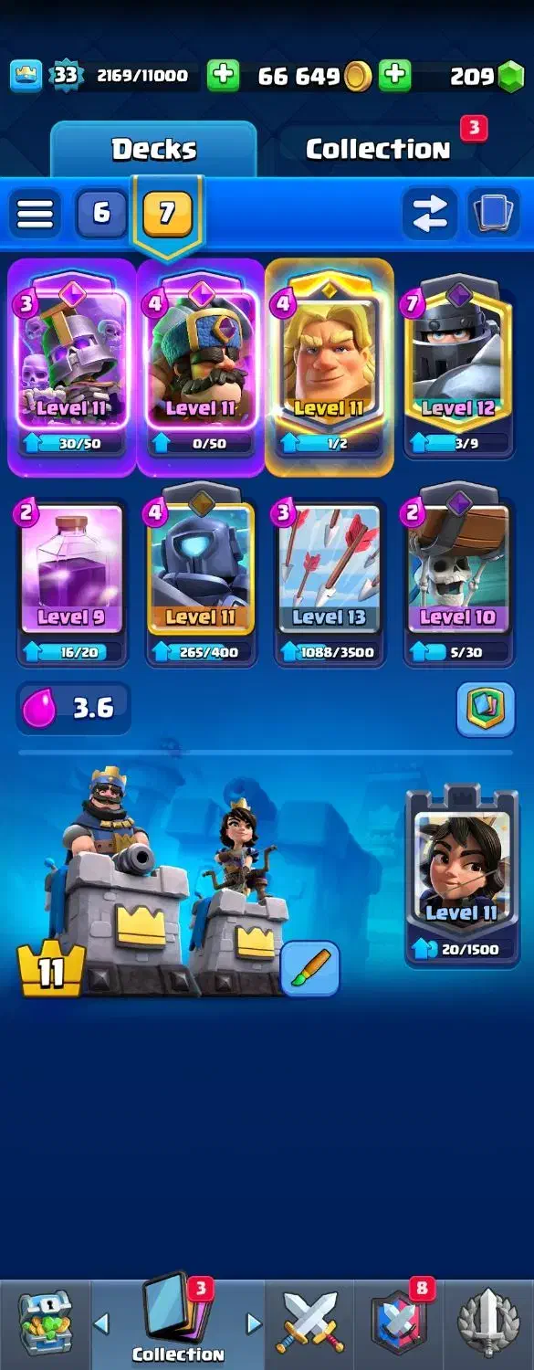 اکانت کلش رویال و کلش اف کلنز|کنسول، بازی ویدئویی و آنلاین|کرج, عظیمیه|دیوار