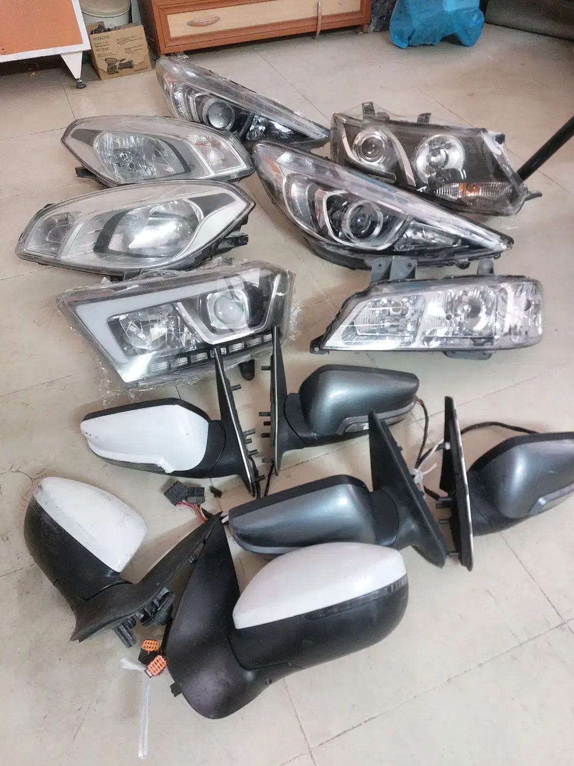 استوک ۲۰۷ و رانا|قطعات یدکی و لوازم جانبی|نیشابور, باغ نو|دیوار