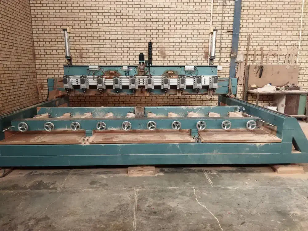 CNC چوب ۱۰ کله|ماشینآلات صنعتی|قنوات, |دیوار