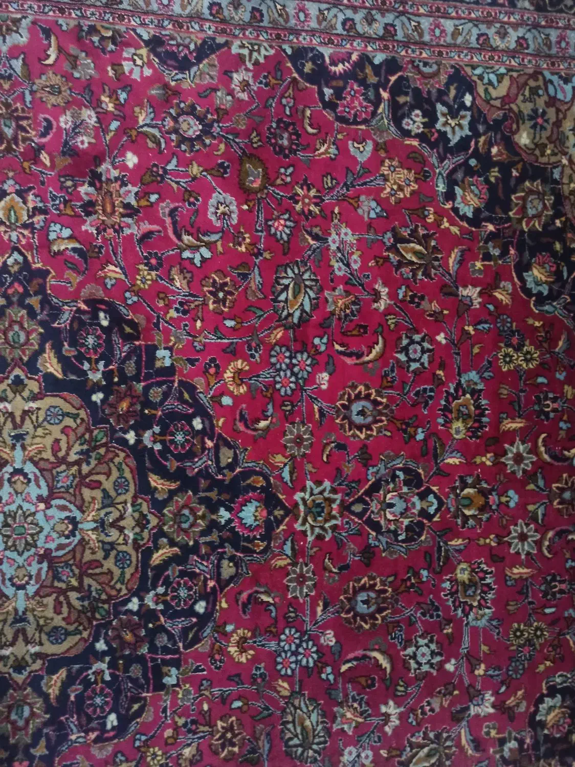 فرش دستبافت ۱۲ متری|فرش|تربتحیدریه, قائم|دیوار