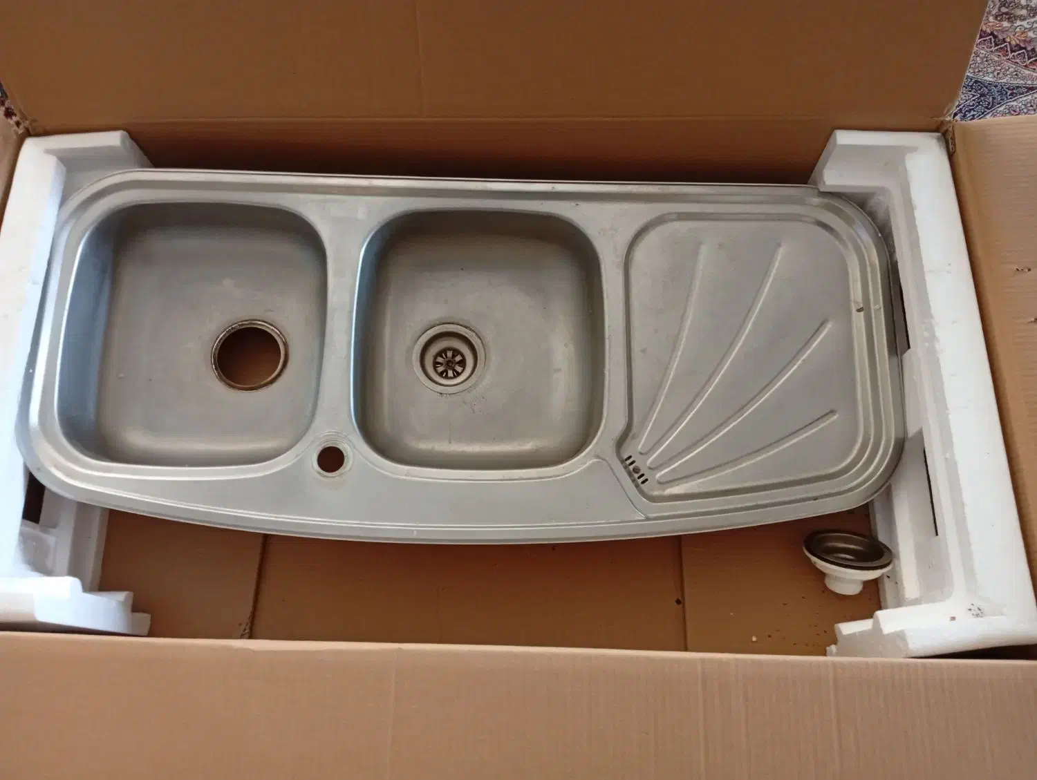 سینک ظرفشویی دوقلو|مصالح و تجهیزات ساختمان|سبزوار, بیهق شرقی|دیوار