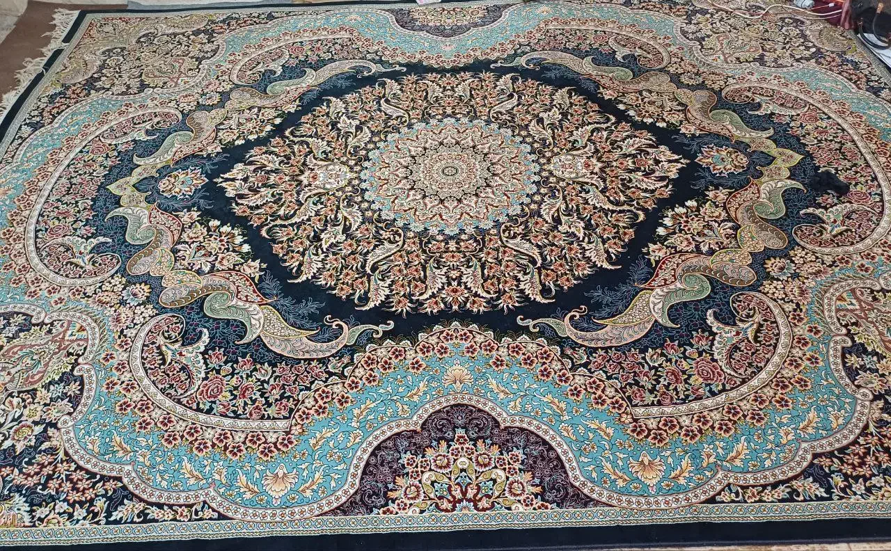 دو تخته فرش ۹ متری|فرش|بیجار, |دیوار