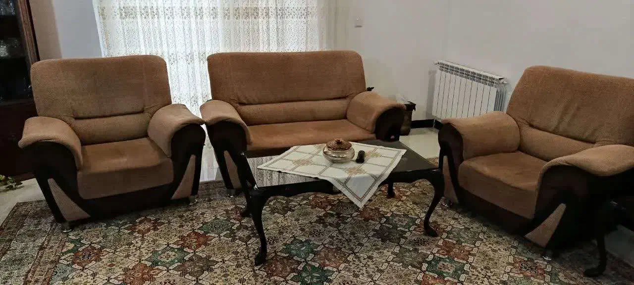 مبل راحتی هفت نفره|مبلمان خانگی و میز عسلی|ساری, |دیوار