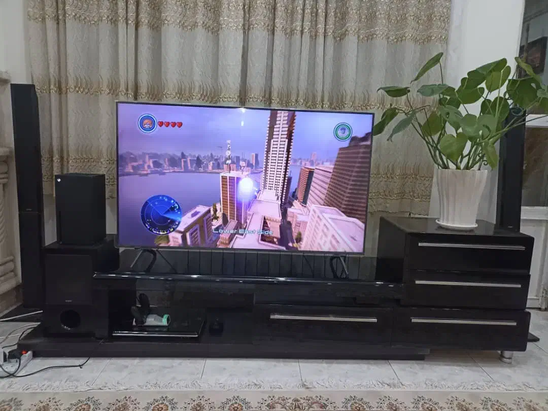 فرش مبلمان ولوازم خانگی میز تلویزیون مرتب تمیز|مبلمان خانگی و میز عسلی|شیراز, گلدشت معالیآباد|دیوار