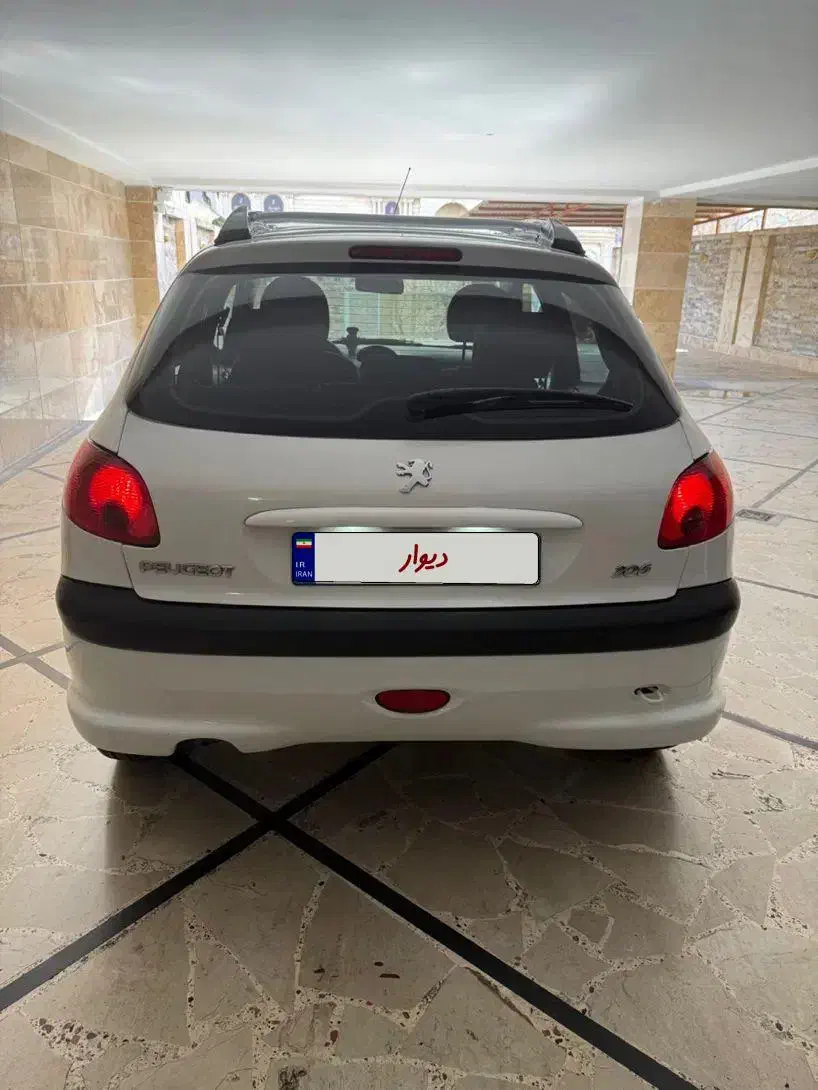 ۲۰۶ تیپ ۵ بی رنگ|خودرو سواری و وانت|کرج, عظیمیه|دیوار