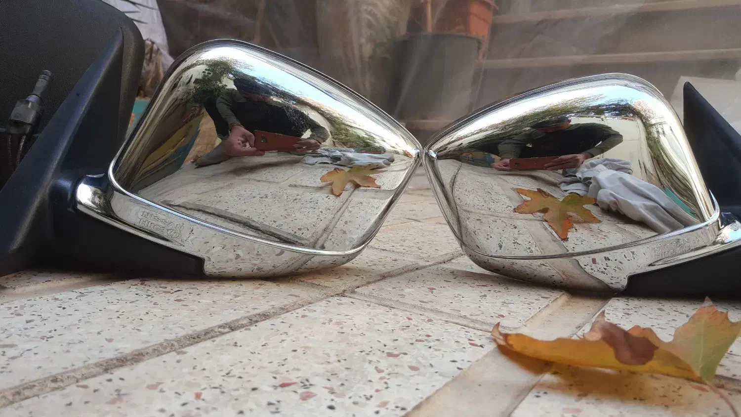 اینه استیل طرح پرادویی اینه فابریکی و رنویی|قطعات یدکی و لوازم جانبی|نظرآباد, نظرآباد|دیوار