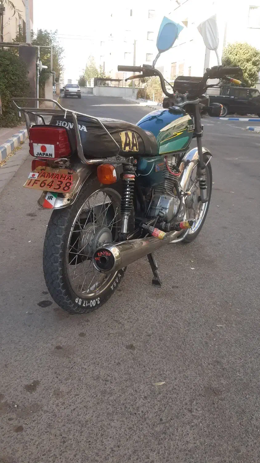 هندا ۱۲۵ تمیز عروسک درحد ۱۴۰۴|موتورسیکلت|پرند, فاز ۶|دیوار