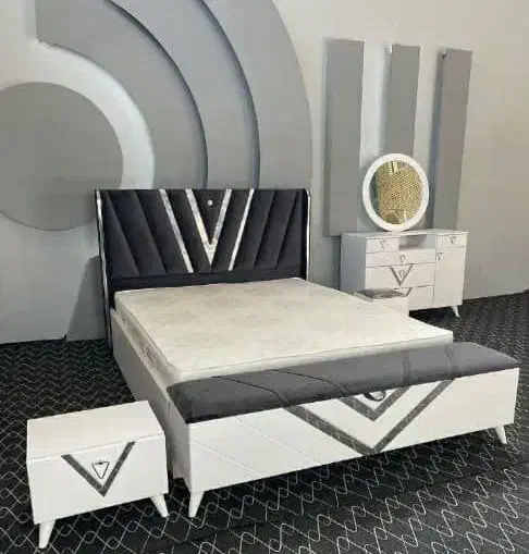 تخت خواب دونفره ریحانا //طراحی مدرن|تخت و سرویس خواب|ارومیه, |دیوار
