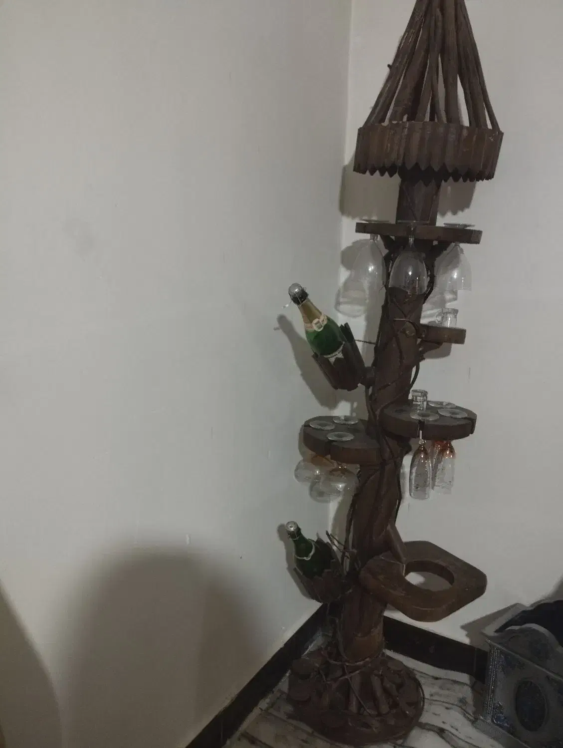 میز بار تزیینی و جای جام|بوفه، ویترین، کنسول|ملایر, |دیوار