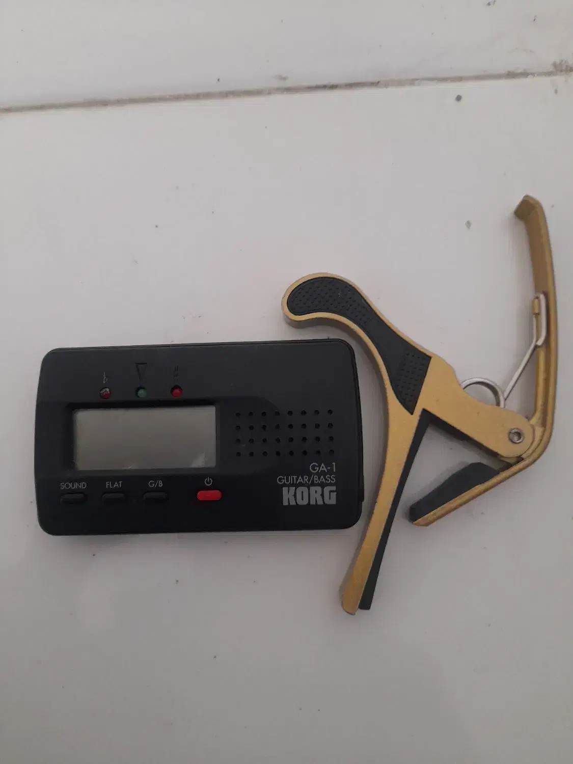 تیونر و کاپوی گیتار (مارک KORG)درحدنو|گیتار، بیس، امپلیفایر|گنبد کاووس, |دیوار