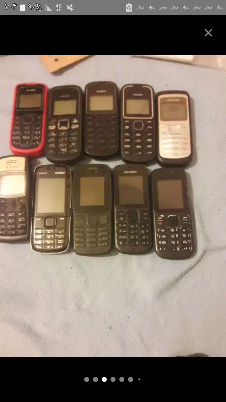 دگوشی نوکیا اکبند.سی عدد گوشی ساده|موبایل|کرمانشاه, |دیوار