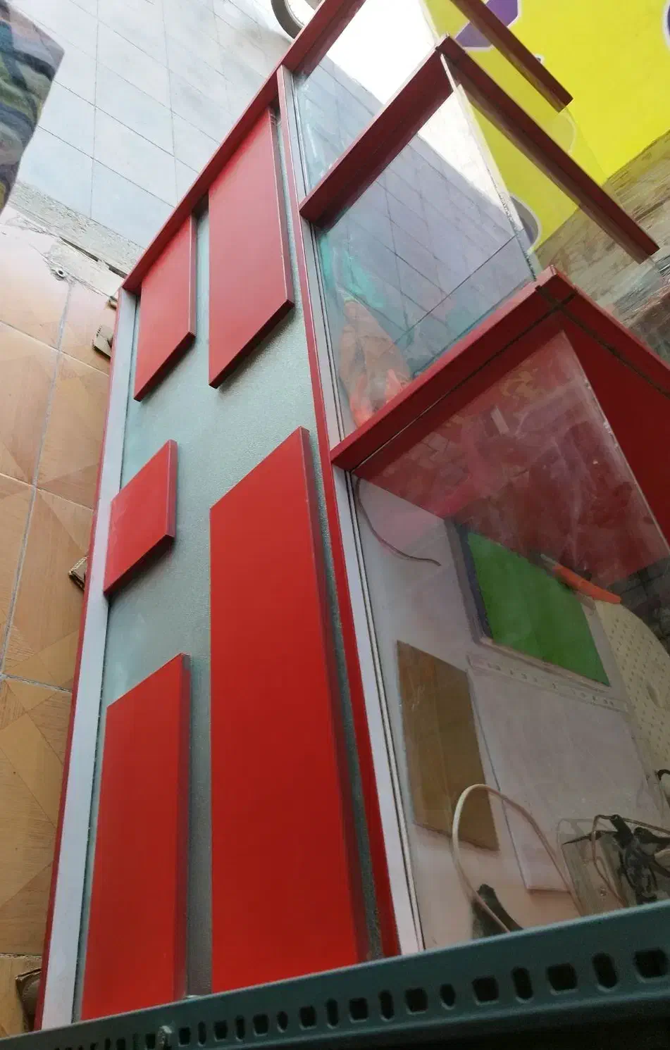 دو عدد ویترین mdf|بوفه، ویترین، کنسول|فسا, |دیوار