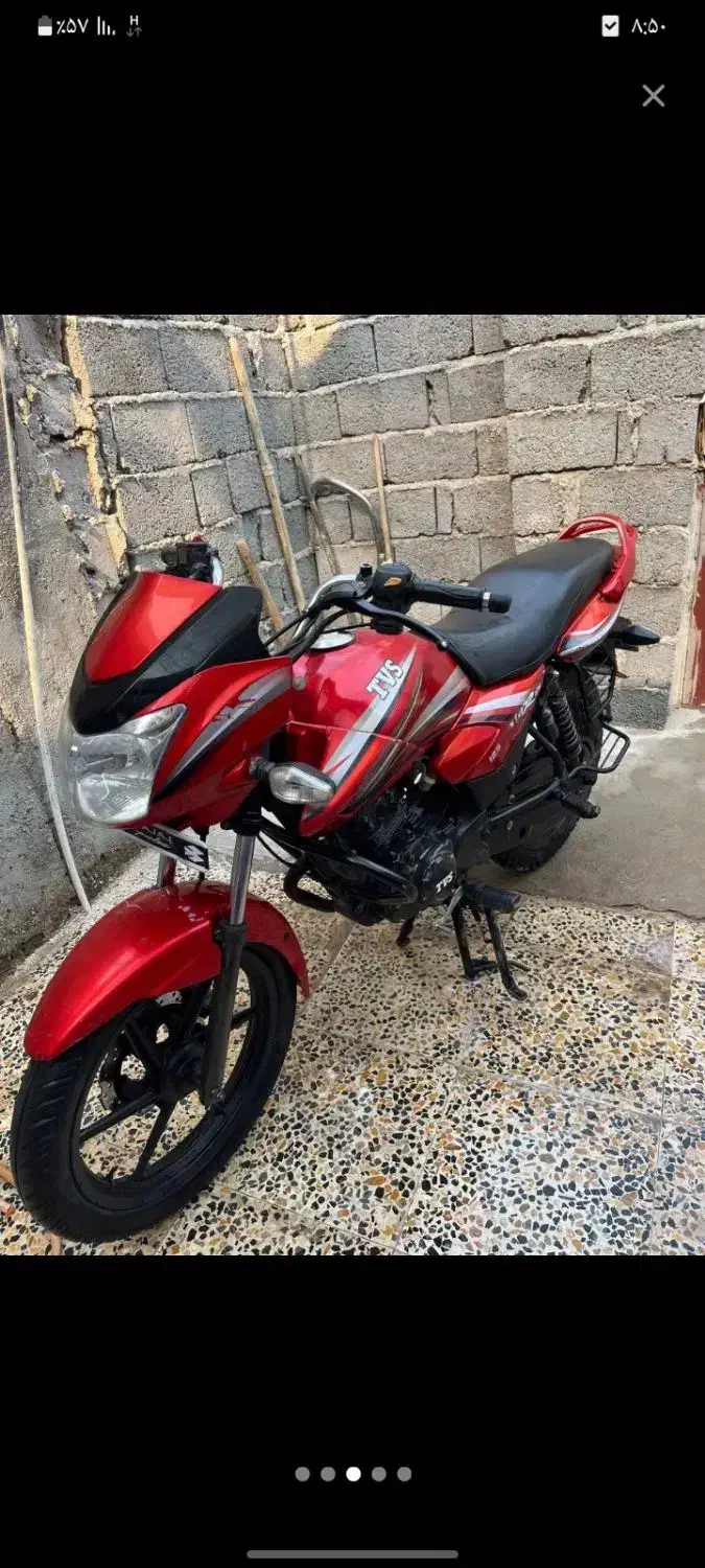 موتورباجاجTVS|موتورسیکلت|کوخرد هرنگ, |دیوار