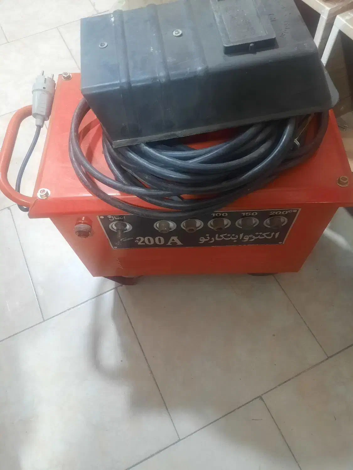 دستگاه جوش ۲۰۰ آمپر.فرغون.درب اتاق|ابزارآلات|آبیک, |دیوار