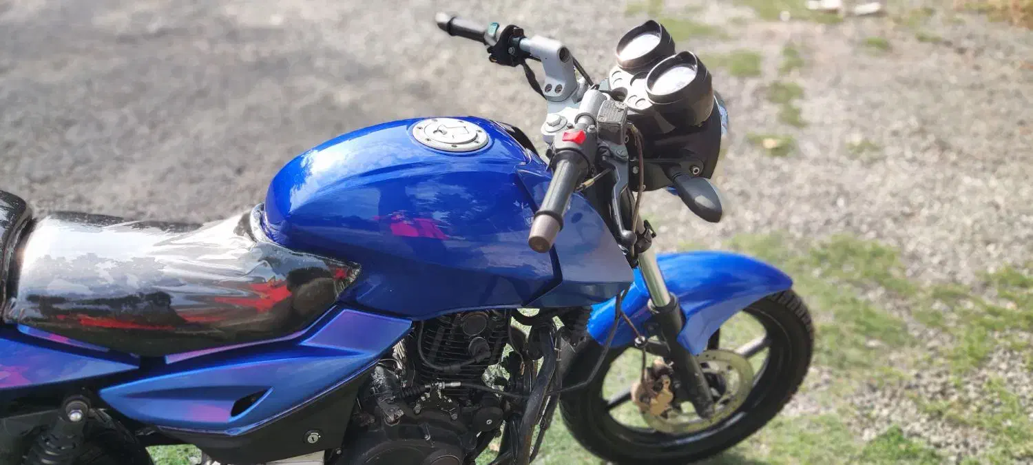 موتور پالس 220 مدارک کامل مدل 89 معاوضه با کلیک|موتورسیکلت|گرگان, |دیوار