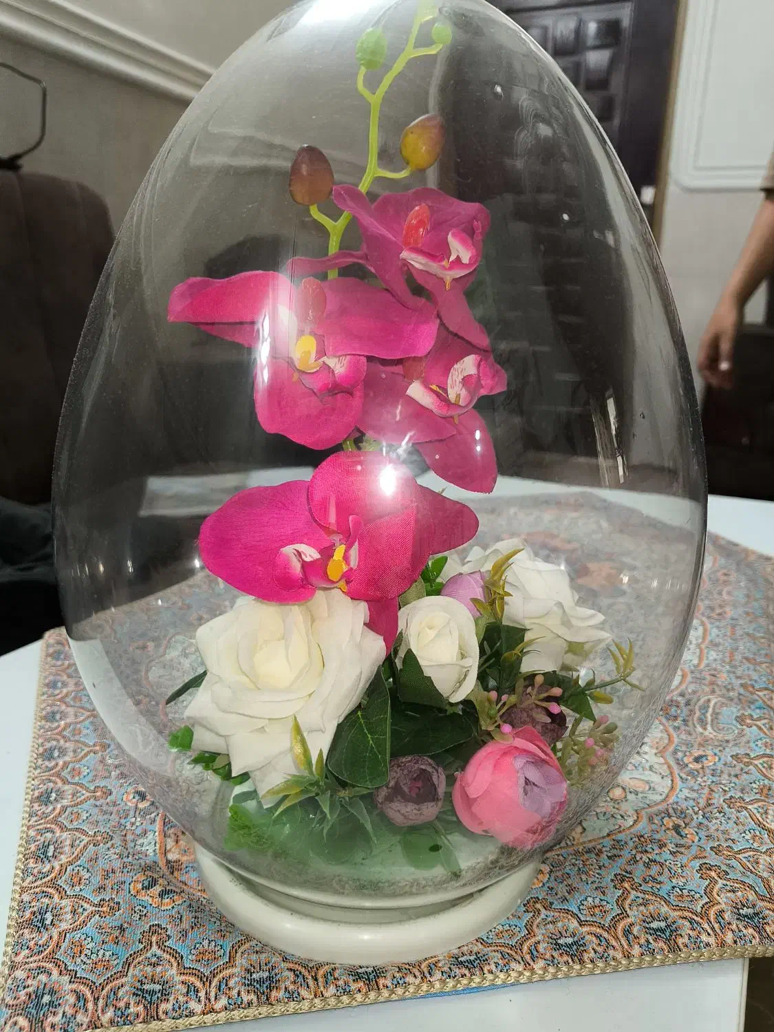 گل  با گلدان|گل مصنوعی|زاهدان, |دیوار