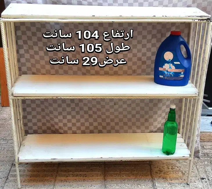 قفسه فلزی استند گل میزmdfتخته لوازم لوله سفید کشی|کتابخانه، شلف، قفسههای دیواری|تبریز, |دیوار