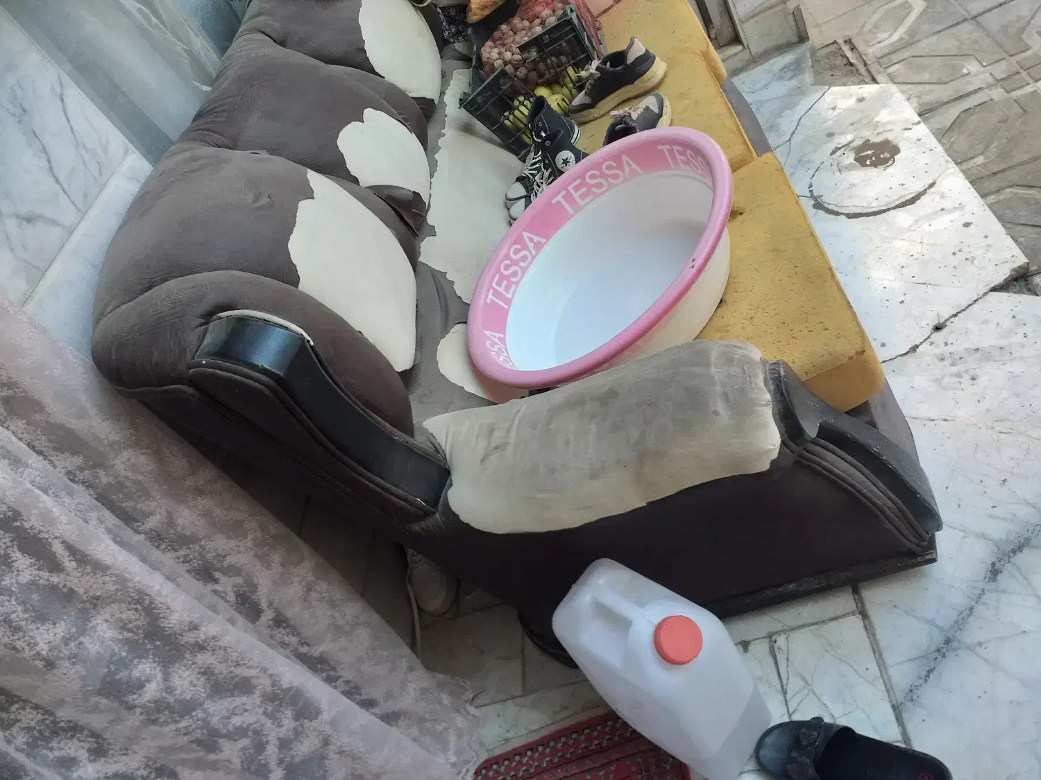 مبل ترک ۷ نفره|مبلمان خانگی و میز عسلی|بجنورد, |دیوار