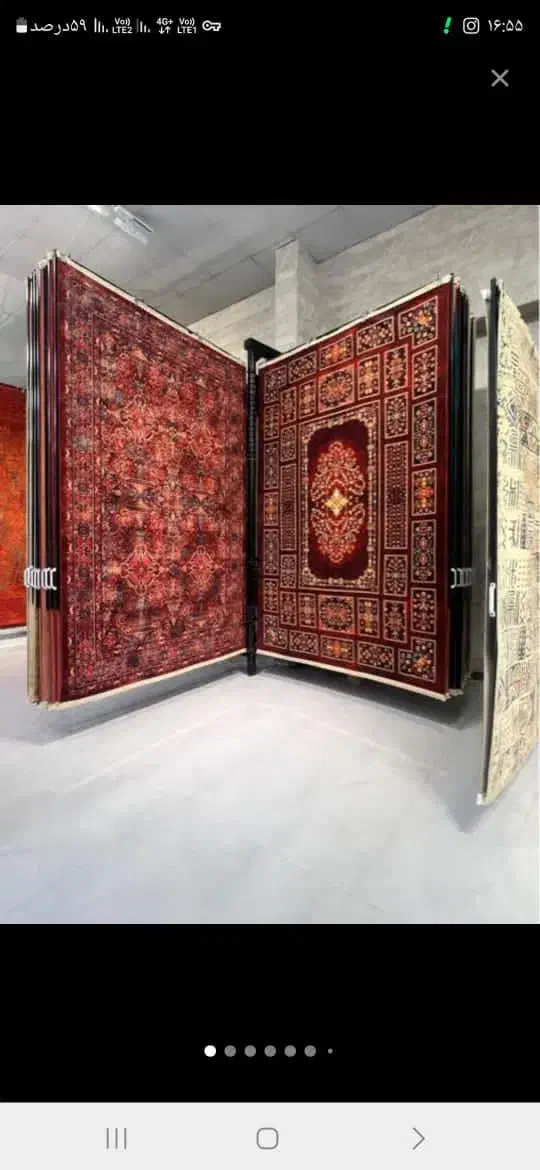 فروش فرش از کارخانه با فرصت های ویژه با تنوع رنگ|فرش|هندیجان, |دیوار