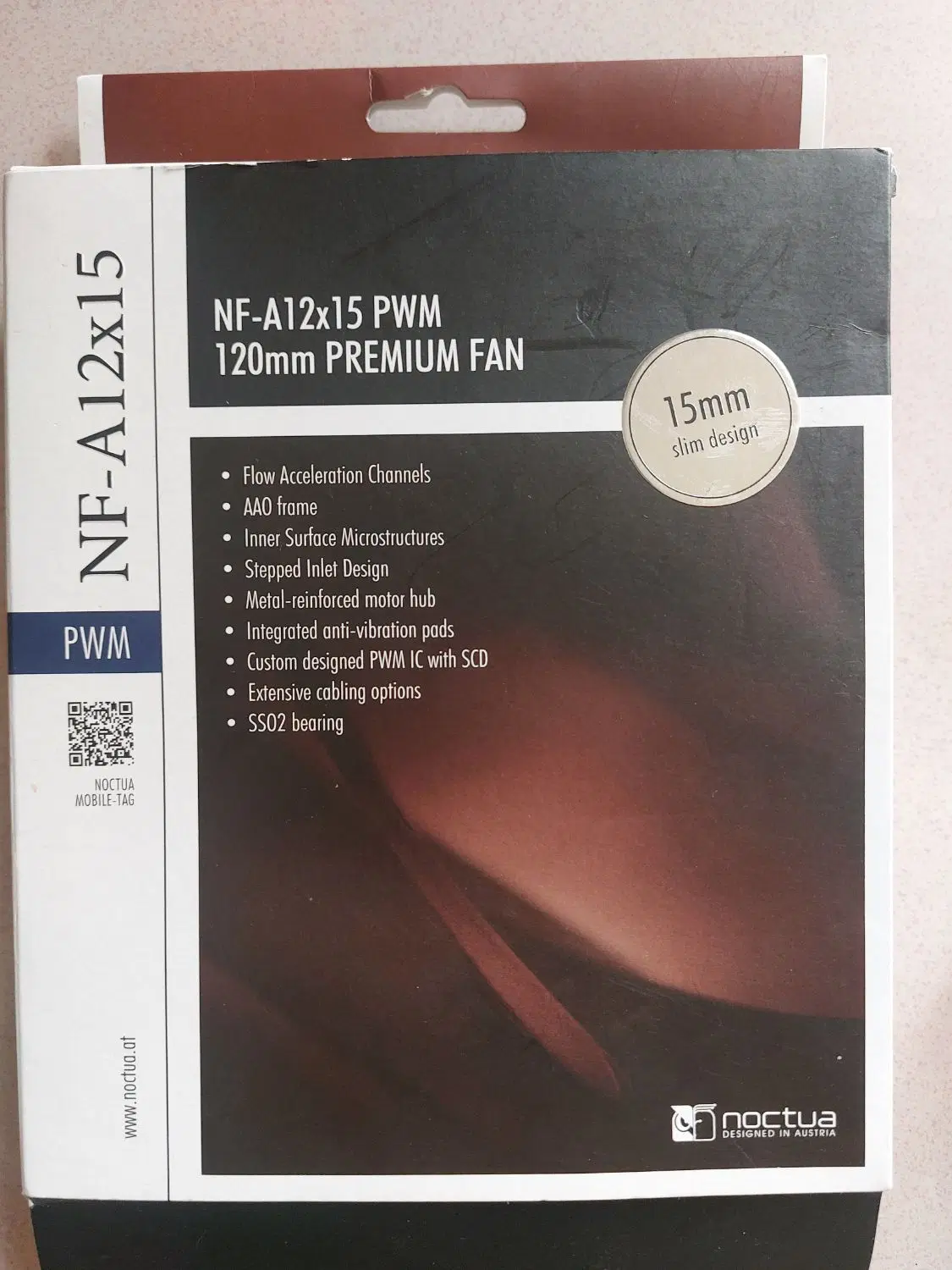 فن Noctua NF-A12x15 PWM نو  120mm باریک اصل اتریش|قطعات و لوازم جانبی رایانه|مشهد, هفت تیر (آب و برق)|دیوار