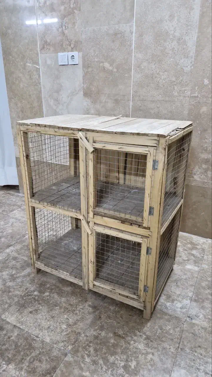 قفس چوبی|لوازم جانبی حیوانات|قم, شاه سید علی|دیوار