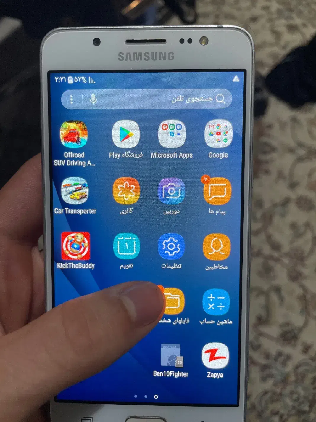 گوشی galaxy j5|موبایل|اردبیل, |دیوار