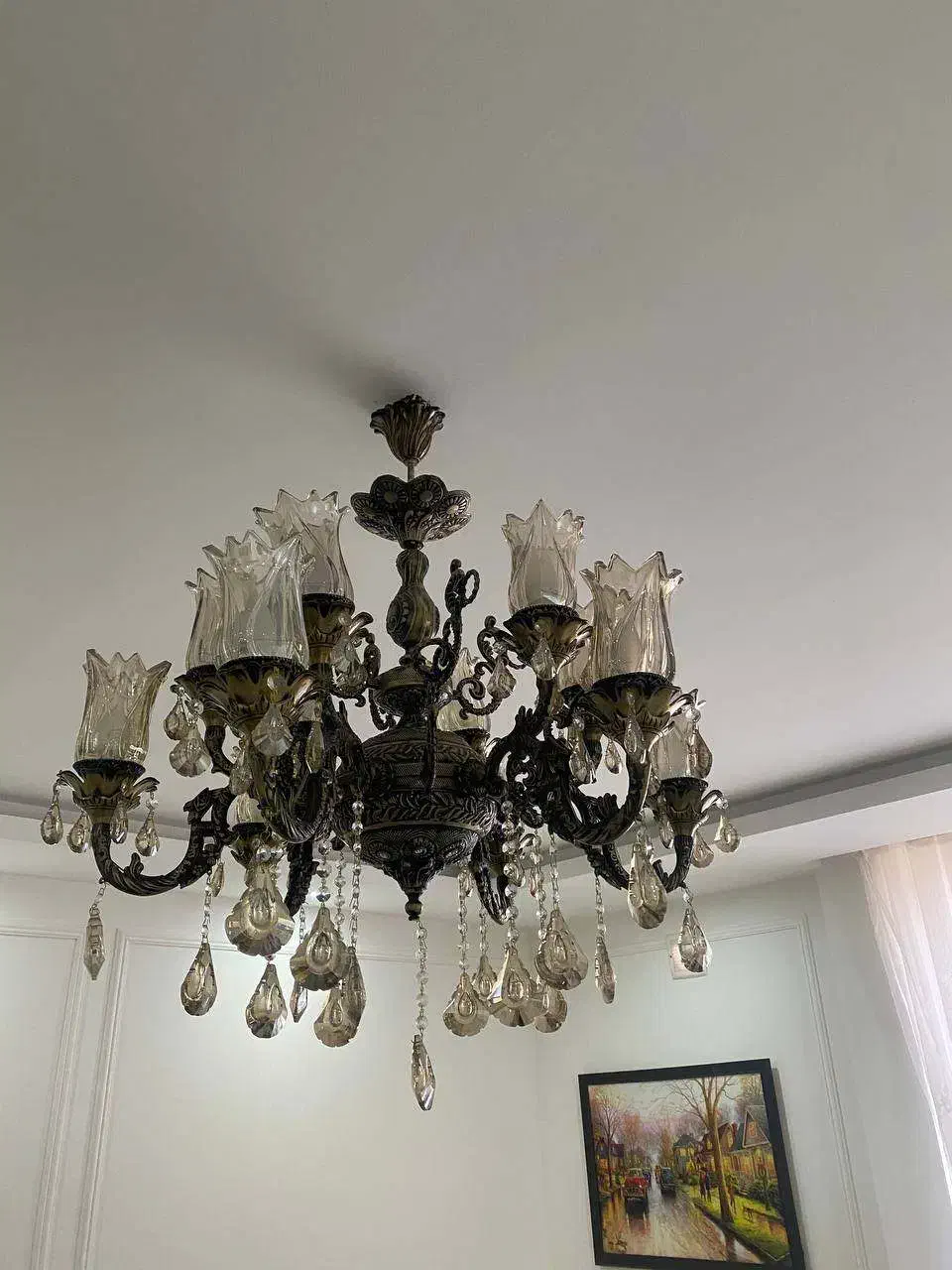 لوستر|لوستر و چراغ آویز|مشهد, اقبال|دیوار