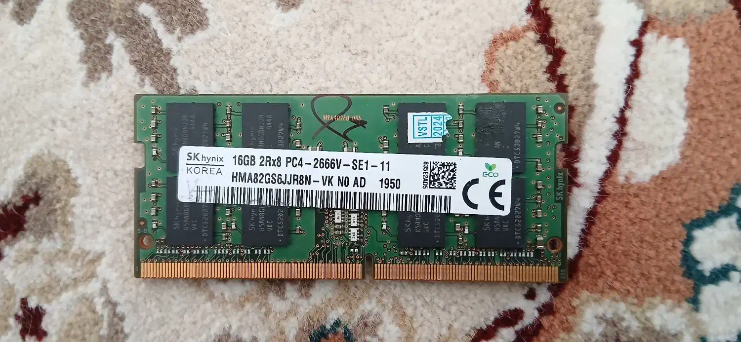 رم ۱۶ گیگ لب تاپ|قطعات و لوازم جانبی رایانه|مهاباد (آذربایجان غربی), |دیوار