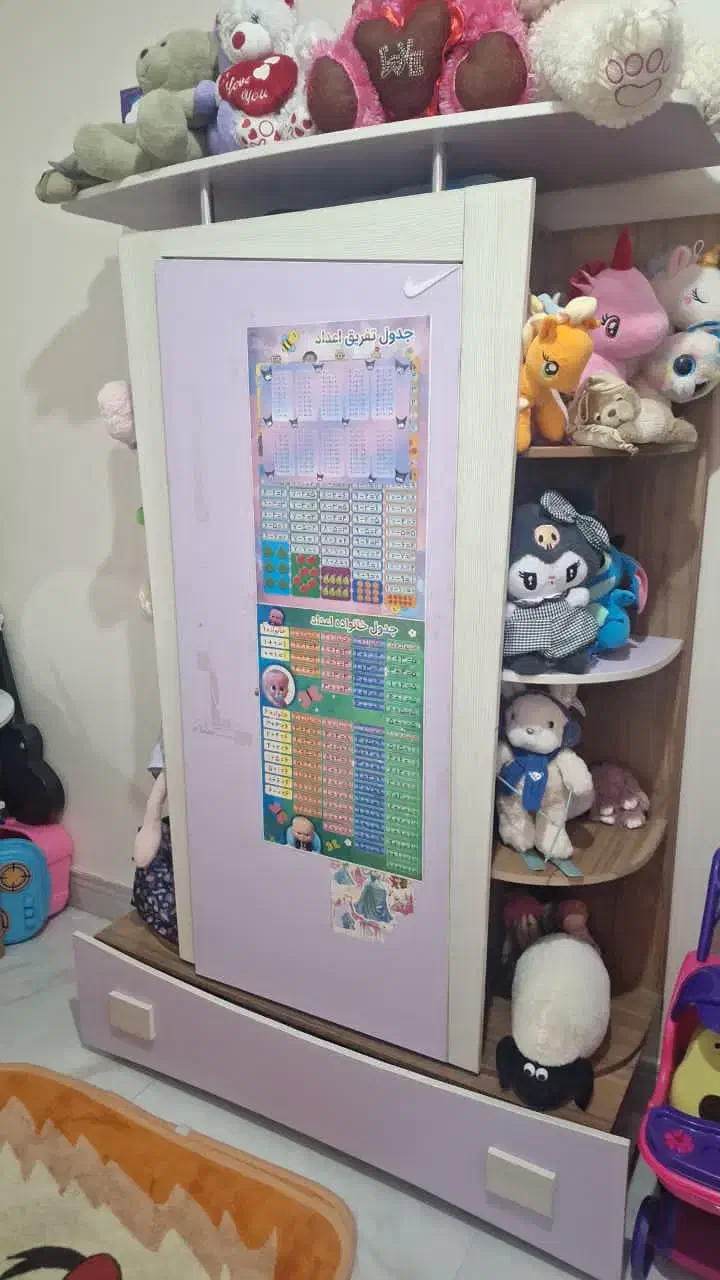 سرویس خواب کودک و نوجوان تا ۱۵ سال|تخت و سرویس خواب|مشکیندشت, |دیوار