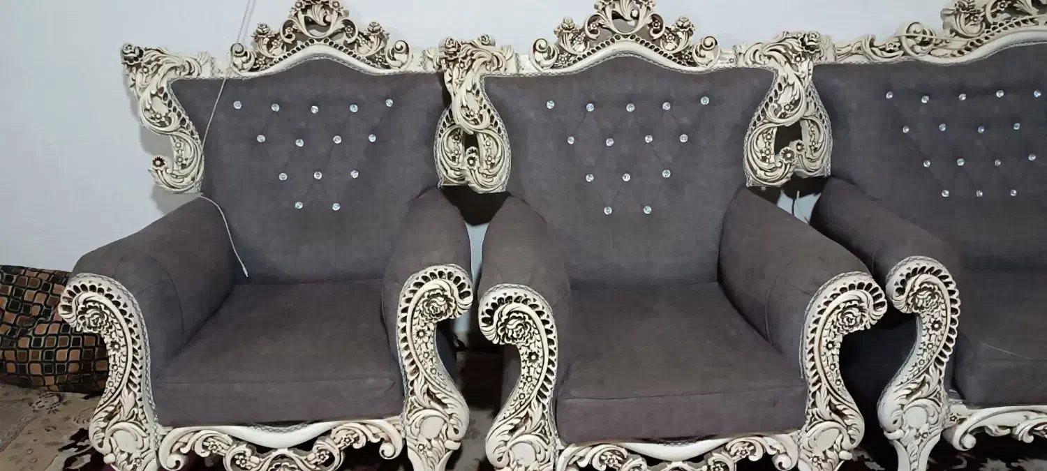 مبل ۷نفره|مبلمان خانگی و میز عسلی|قیدار, |دیوار