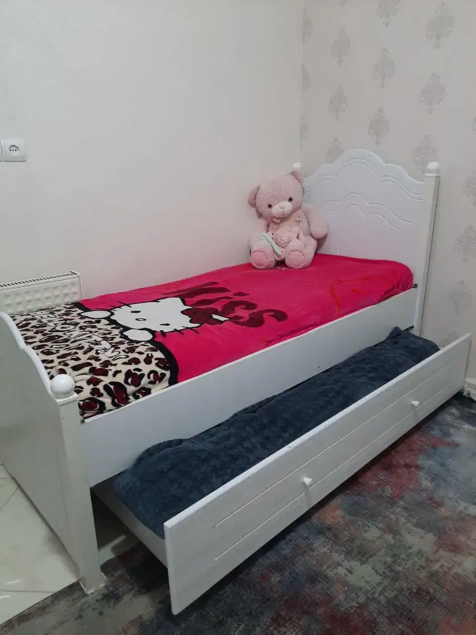 فروش تخت و دراور|تخت و سرویس خواب|سمیرم, |دیوار