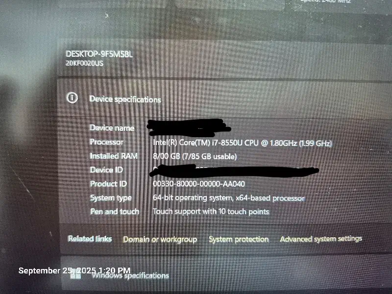 Lenovo Thinkpad X280|رایانه همراه|شیراز, قصرالدشت|دیوار