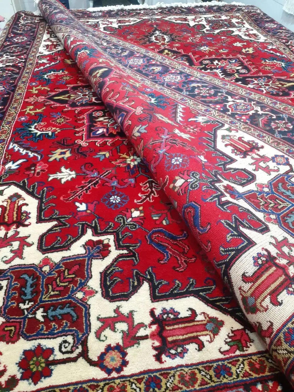 جفت ۶متری اعلا ۶۶۰گره|فرش|میانه, |دیوار